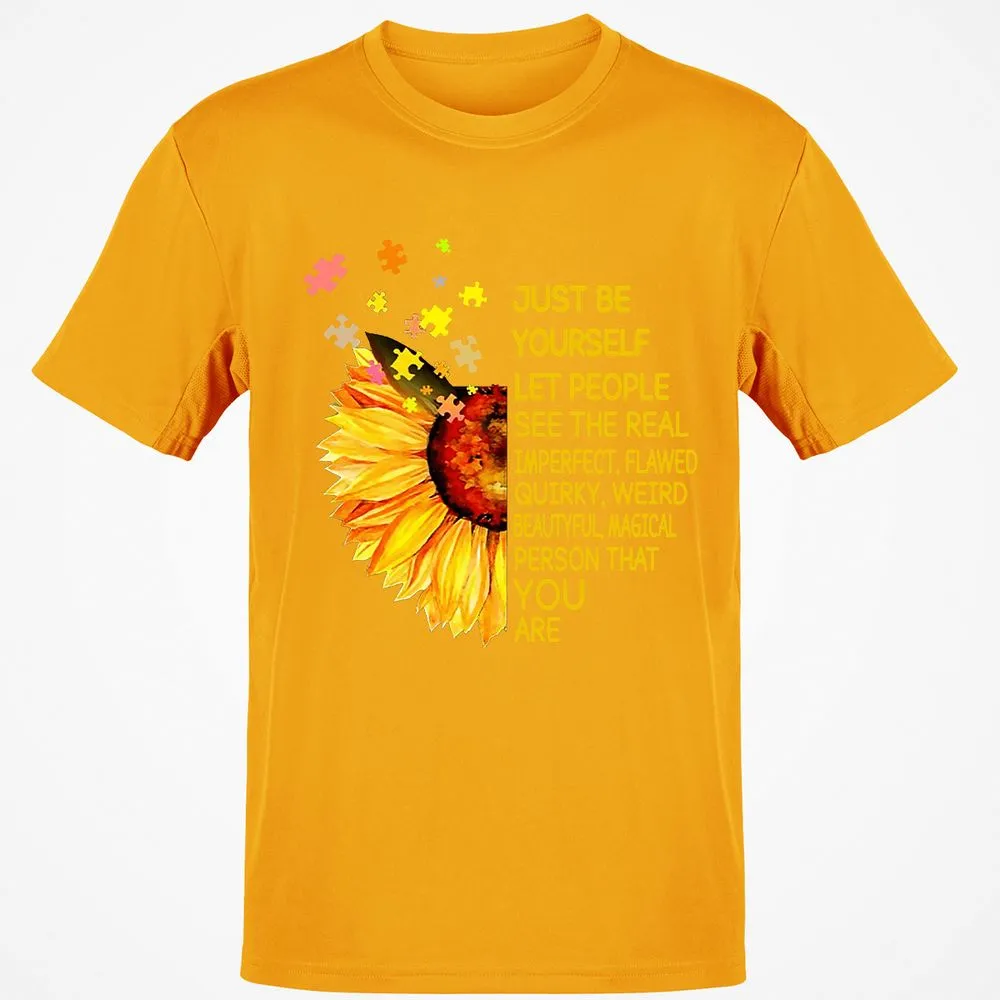 Classic Unisex T-Shirt - D5BKVR9Y - Gold - 4