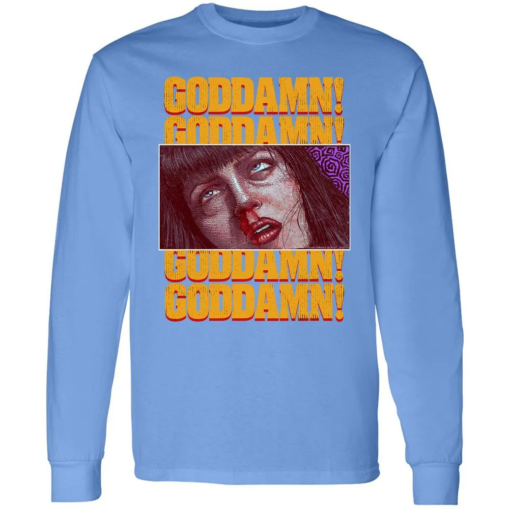 Long Sleeve T-Shirt - 2HR612TN - Carolina Blue - 12