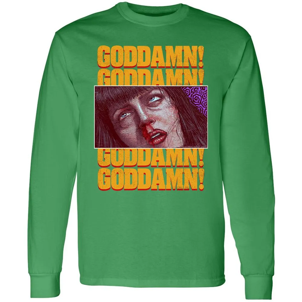 Long Sleeve T-Shirt - 2HR612TN - Irish Green - 10