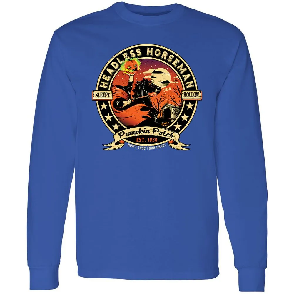 Long Sleeve T-Shirt - ZCGWVLB6 - Royal - 8