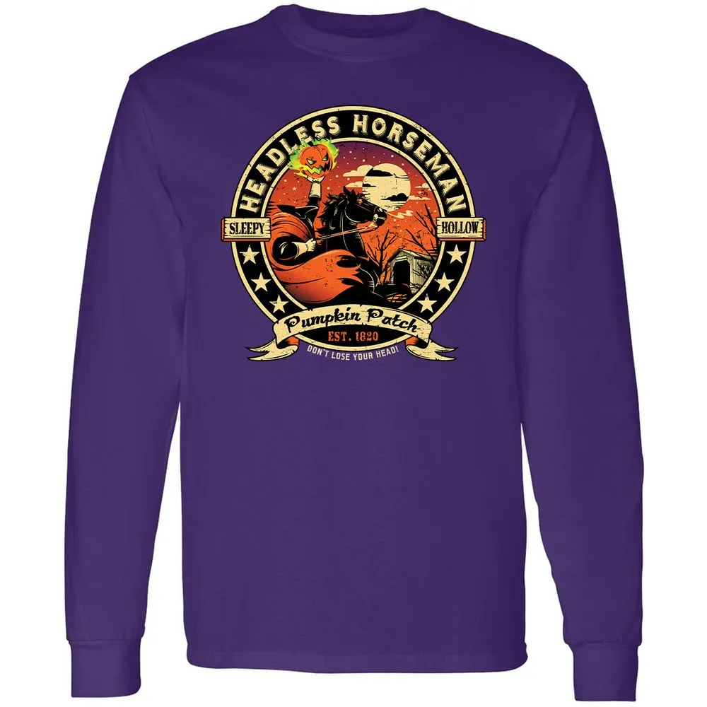Long Sleeve T-Shirt - ZCGWVLB6 - Purple - 13