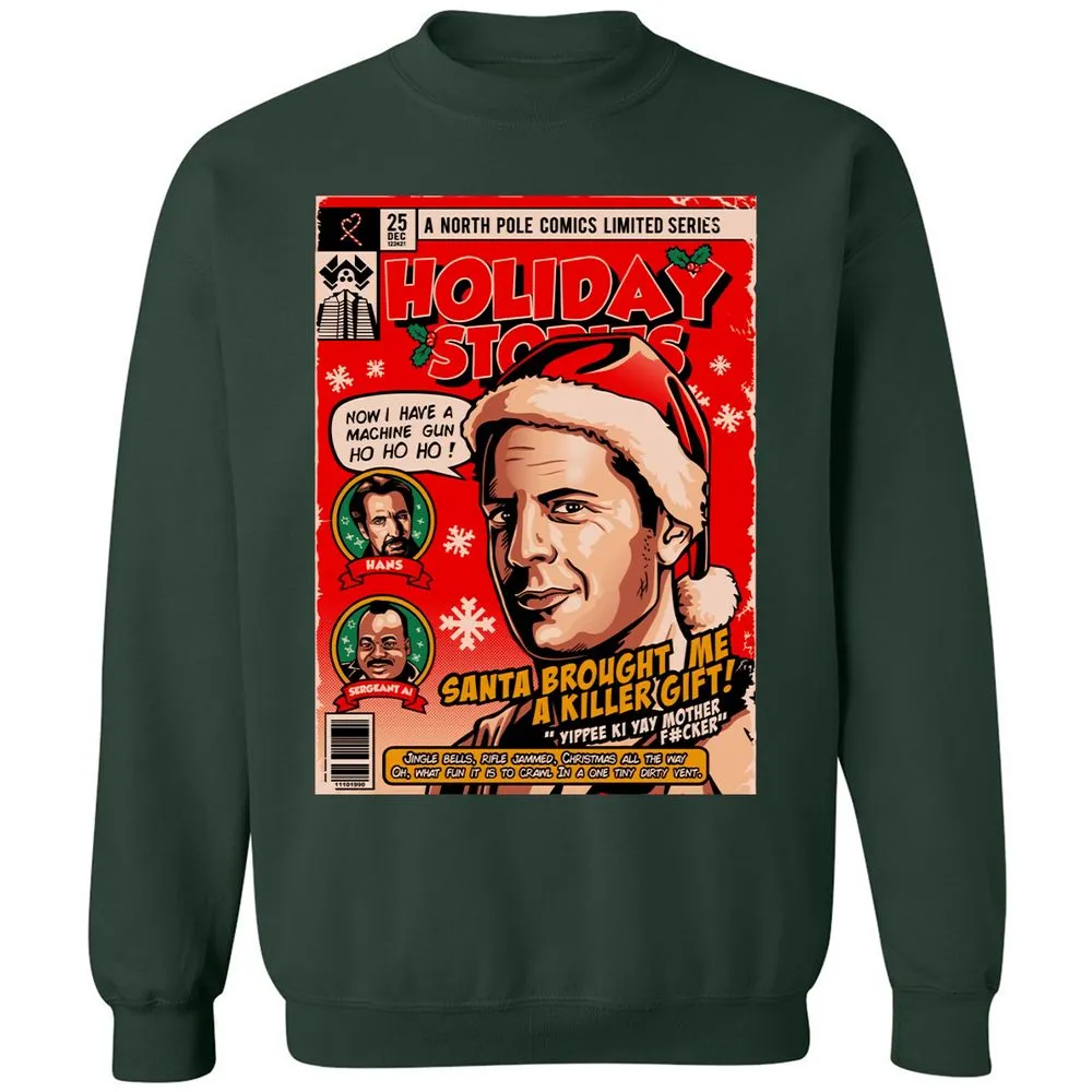 Classic Unisex Sweatshirt - QM6HP2PY - Forest Green - 4