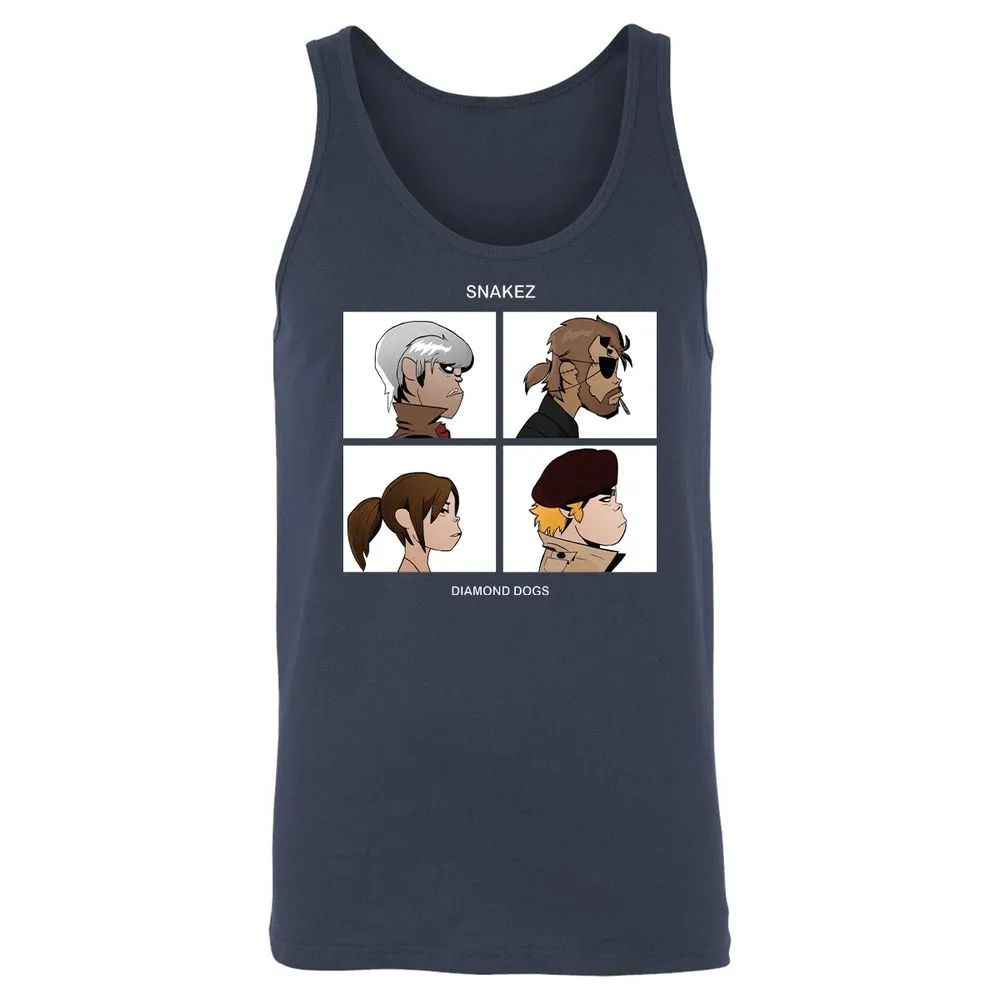 Unisex Jersey Tank - GHDYQ1Y5 - Navy - 2