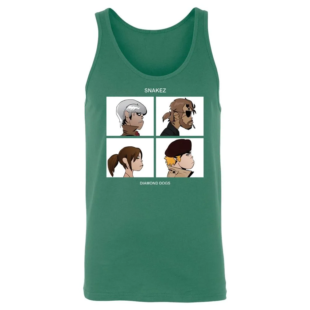 Unisex Jersey Tank - GHDYQ1Y5 - Kelly - 9