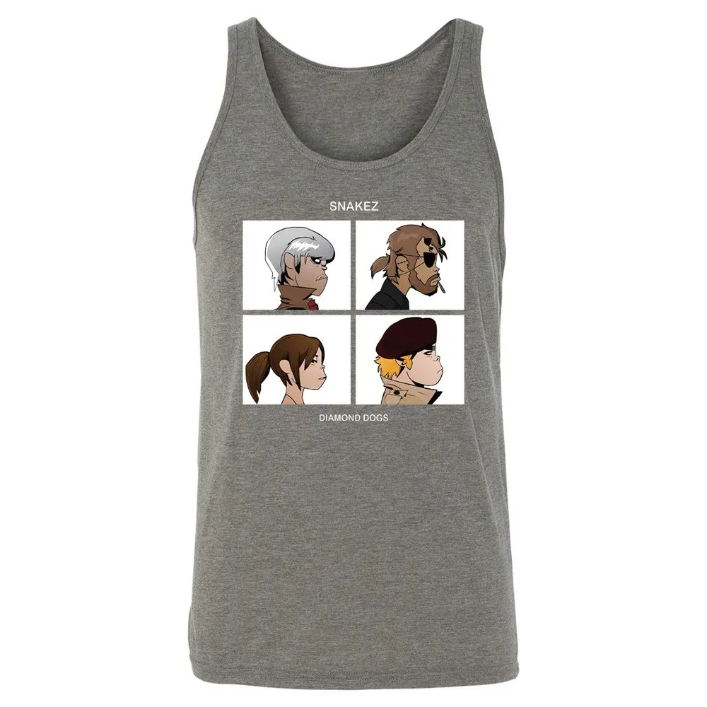 Unisex Jersey Tank - GHDYQ1Y5 - Grey Triblend - 8