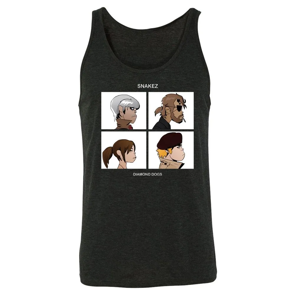 Unisex Jersey Tank - GHDYQ1Y5 - Charcoal Black Triblend - 5