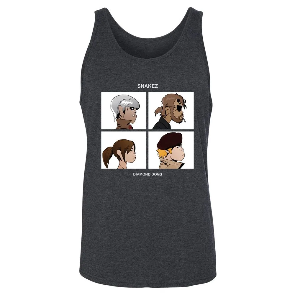 Unisex Jersey Tank - GHDYQ1Y5 - Dark Grey Heather - 6