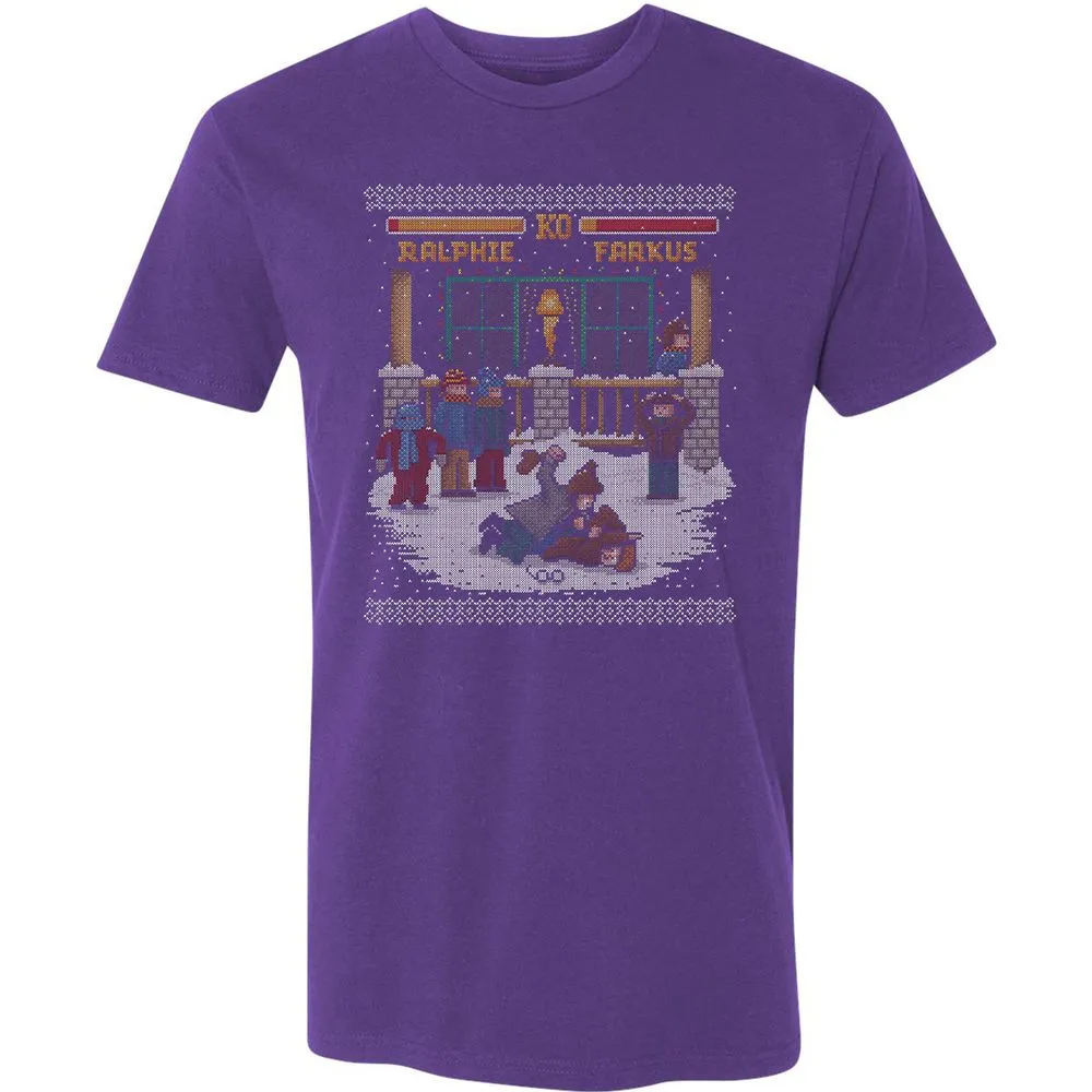 Premium Unisex T-Shirt - VD45M6CW - Purple Rush - 7