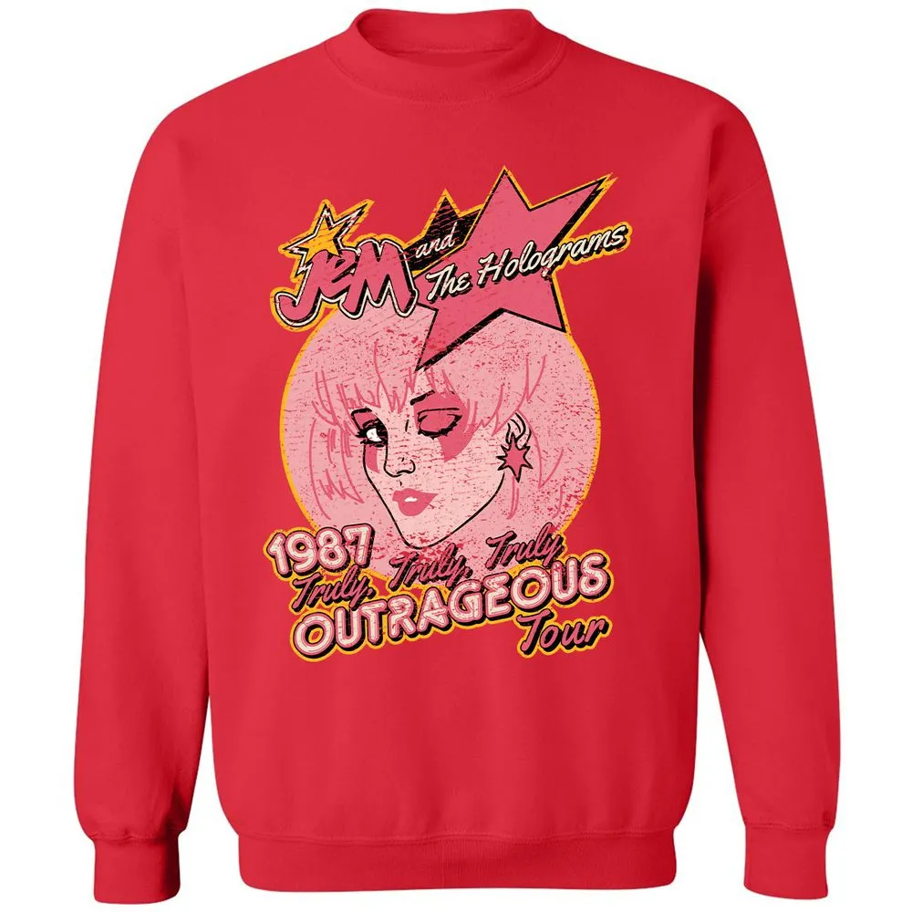 Classic Unisex Sweatshirt - DRDF4PEV - Red - 5