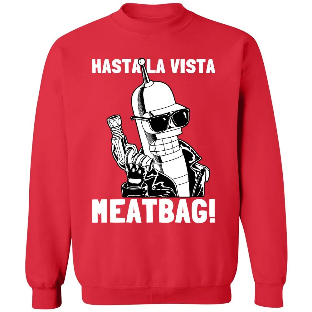Classic Unisex Sweatshirt - B494LUX2 - Red - 5