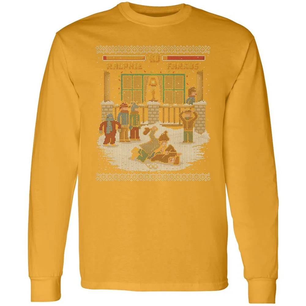Long Sleeve T-Shirt - 65CGSX9C - Gold - 9