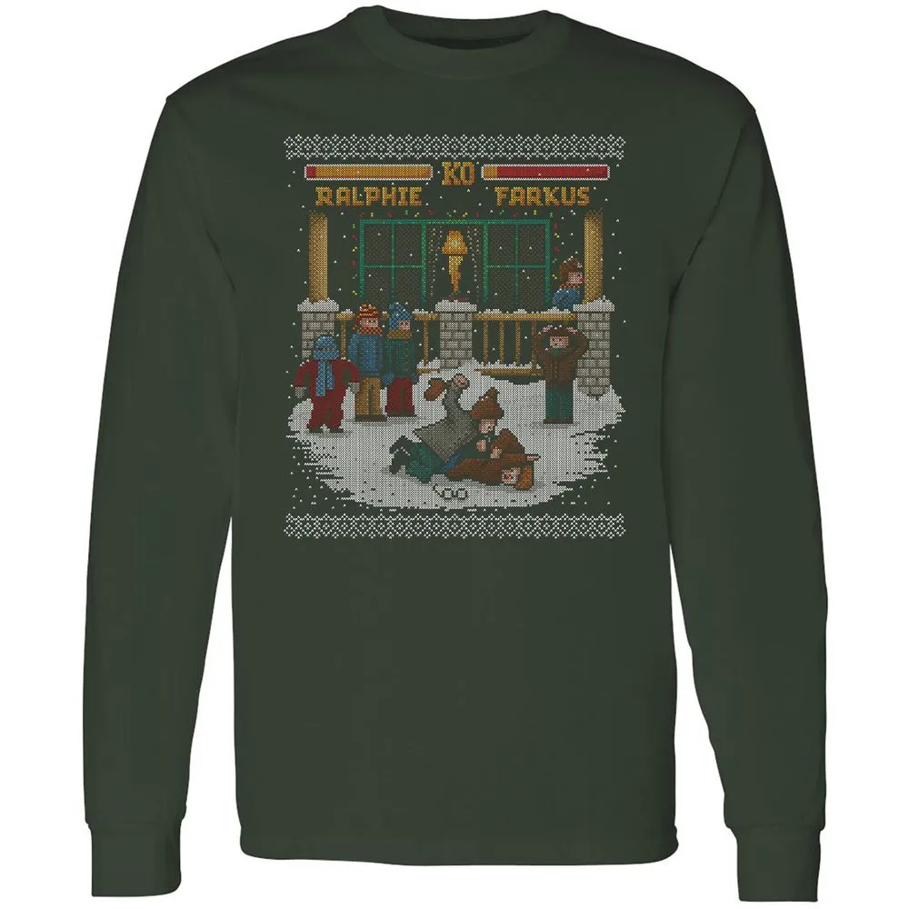 Long Sleeve T-Shirt - 65CGSX9C - Forest Green - 4