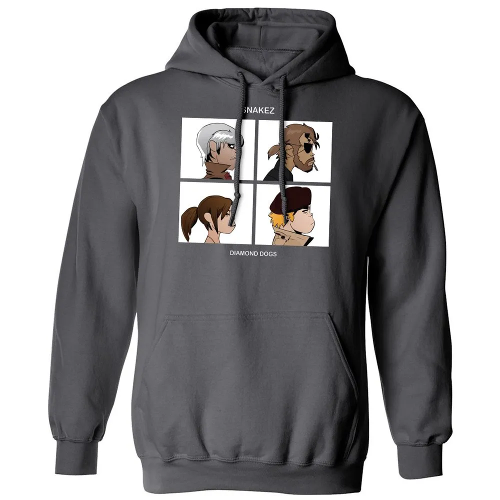 Classic Unisex Hoodie - QB94ADSX - Charcoal - 7