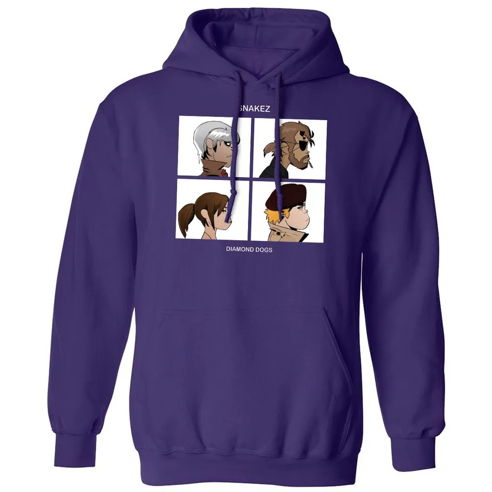 Classic Unisex Hoodie - QB94ADSX - Purple - 6