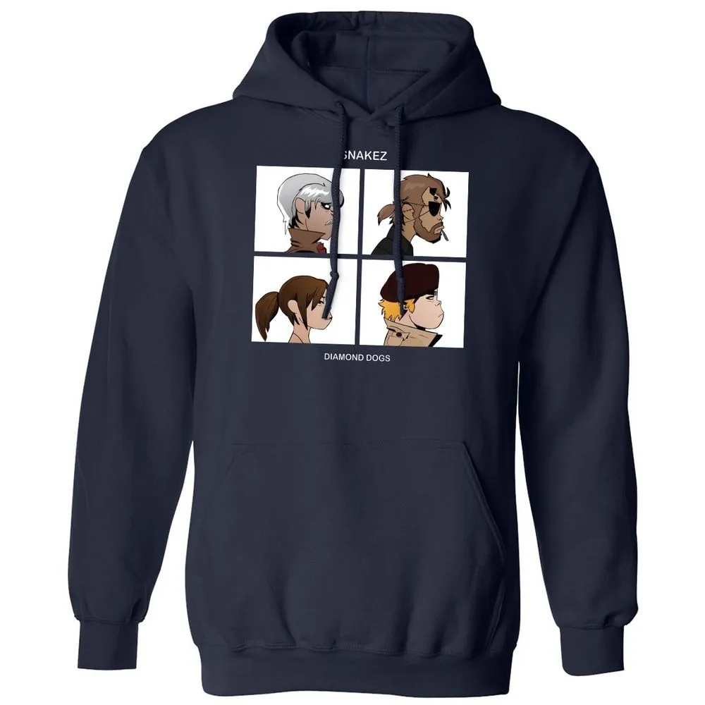 Classic Unisex Hoodie - QB94ADSX - Navy - 2