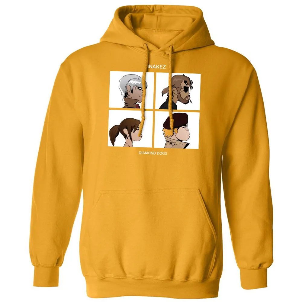 Classic Unisex Hoodie - QB94ADSX - Gold - 12