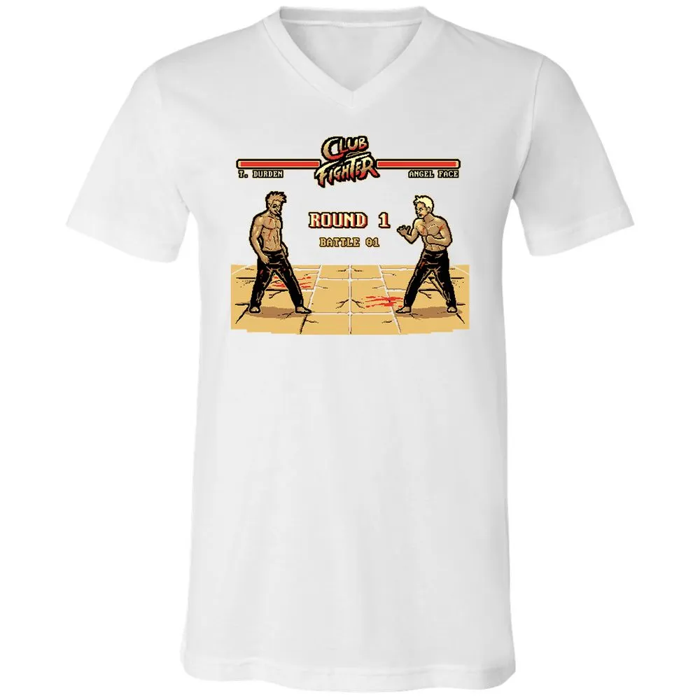 Unisex V-Neck T-Shirt - YW5DZ948 - White - 5