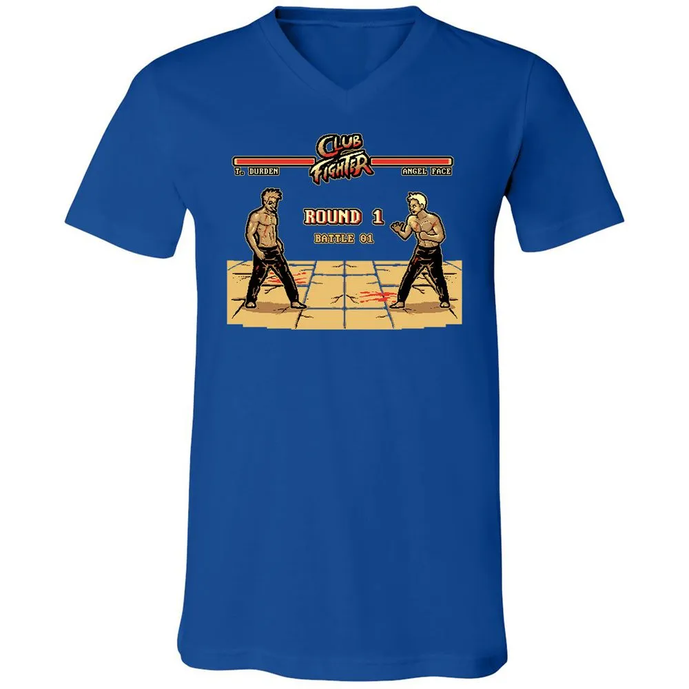 Unisex V-Neck T-Shirt - YW5DZ948 - True Royal - 4