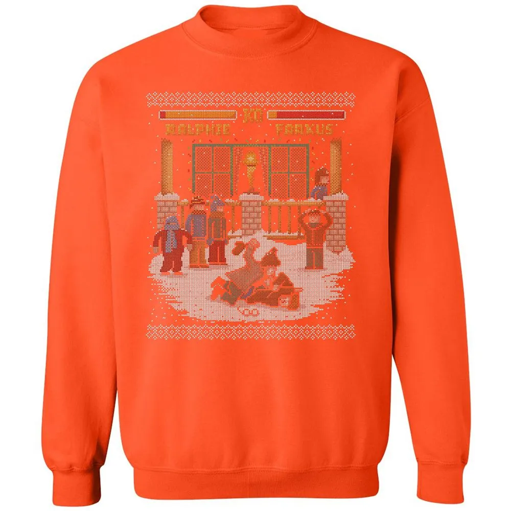 Classic Unisex Sweatshirt - TUV9NEDS - Orange - 10