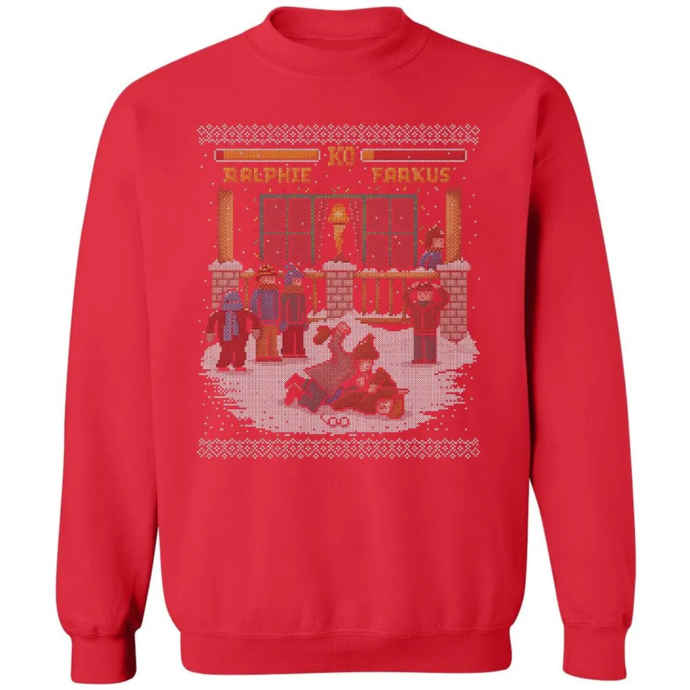 Classic Unisex Sweatshirt - TUV9NEDS - Red - 5