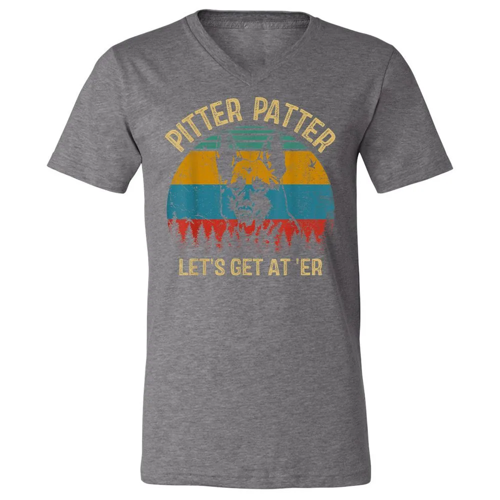 Unisex V-Neck T-Shirt - VYGLN8F2 - Deep Heather - 13