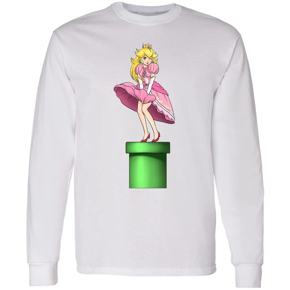 Long Sleeve T-Shirt - 2B43CEQT - White - 5
