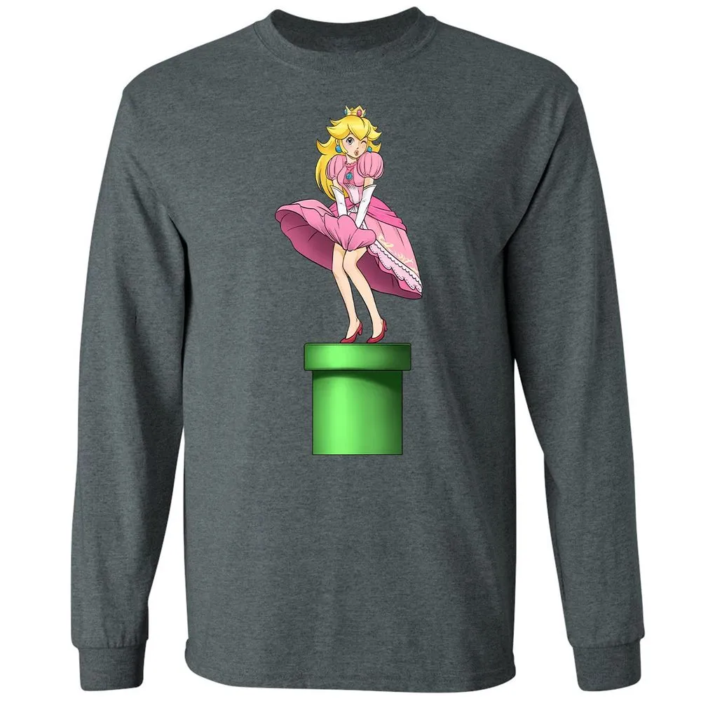 Long Sleeve T-Shirt - 2B43CEQT - Dark Heather - 15
