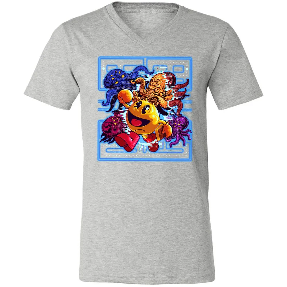 Unisex V-Neck T-Shirt - STL9ZKTV - Athletic Heather - 7