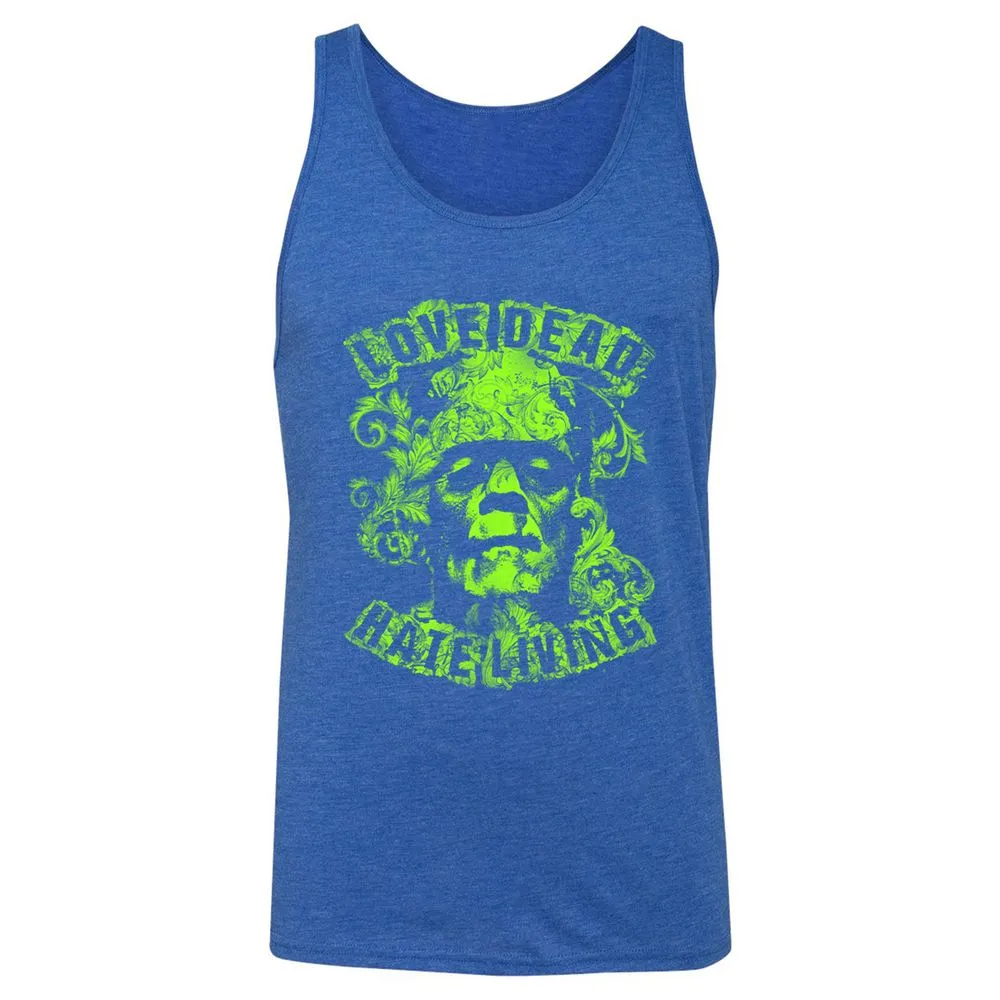 Unisex Jersey Tank - 7FL16YJK - True Royal Triblend - 12
