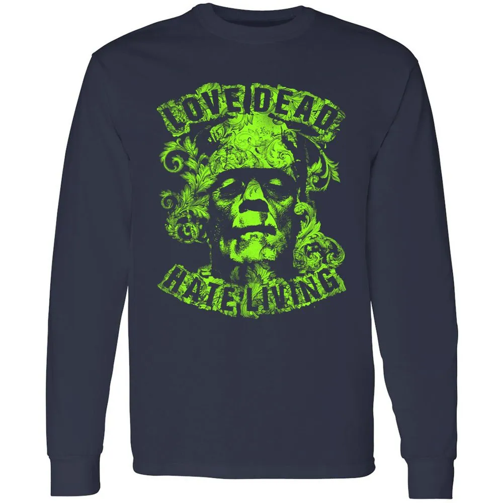 Long Sleeve T-Shirt - 8MMRTVX3 - Navy - 2