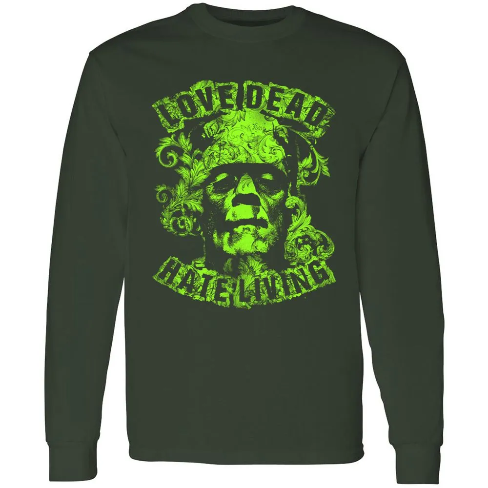 Long Sleeve T-Shirt - 8MMRTVX3 - Forest Green - 4
