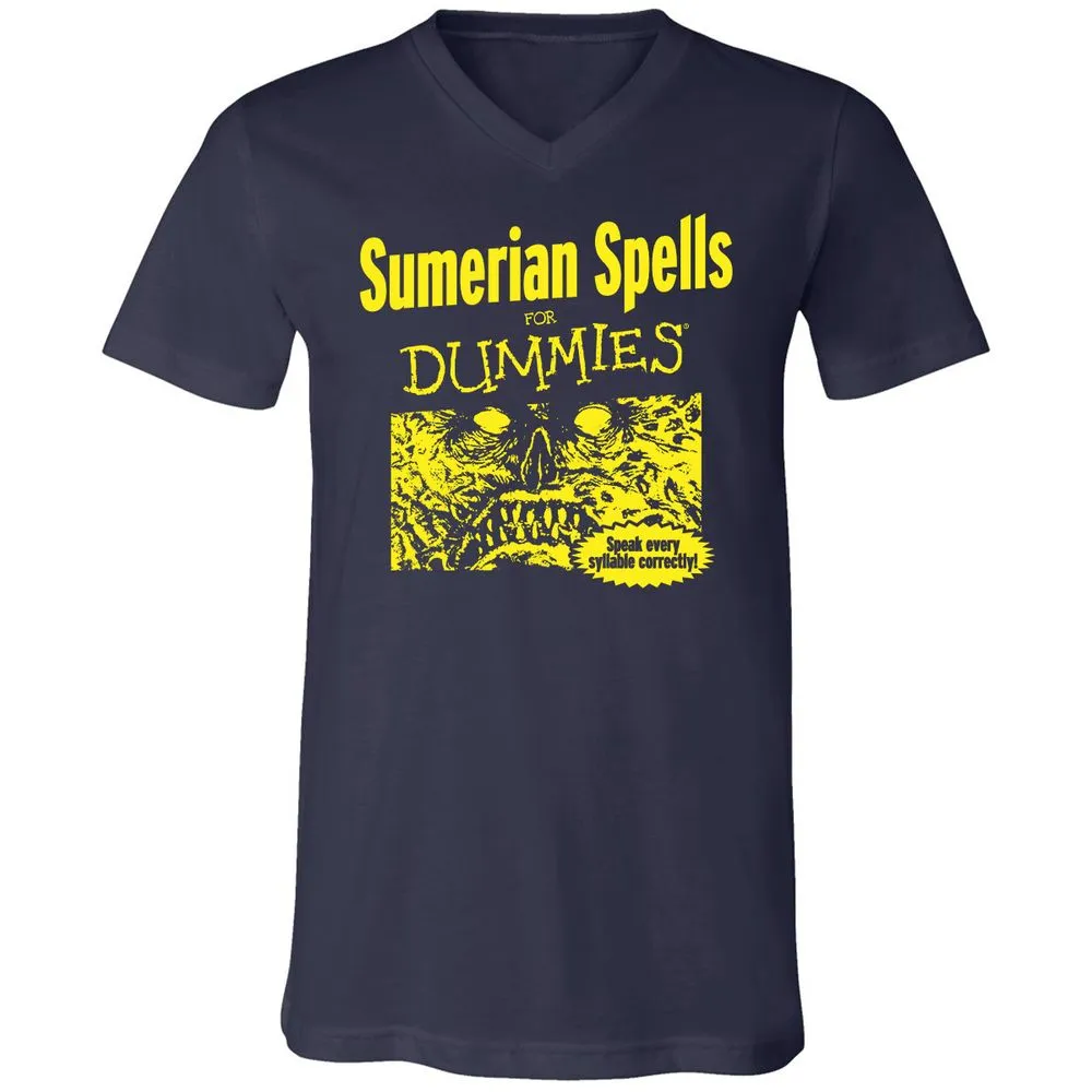 Unisex V-Neck T-Shirt - HQ4F99BC - Navy - 2
