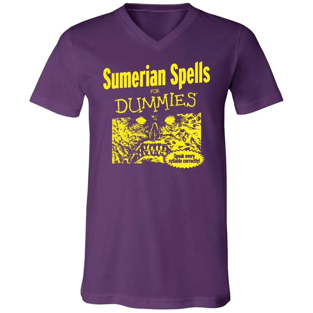 Unisex V-Neck T-Shirt - HQ4F99BC - Team Purple - 9
