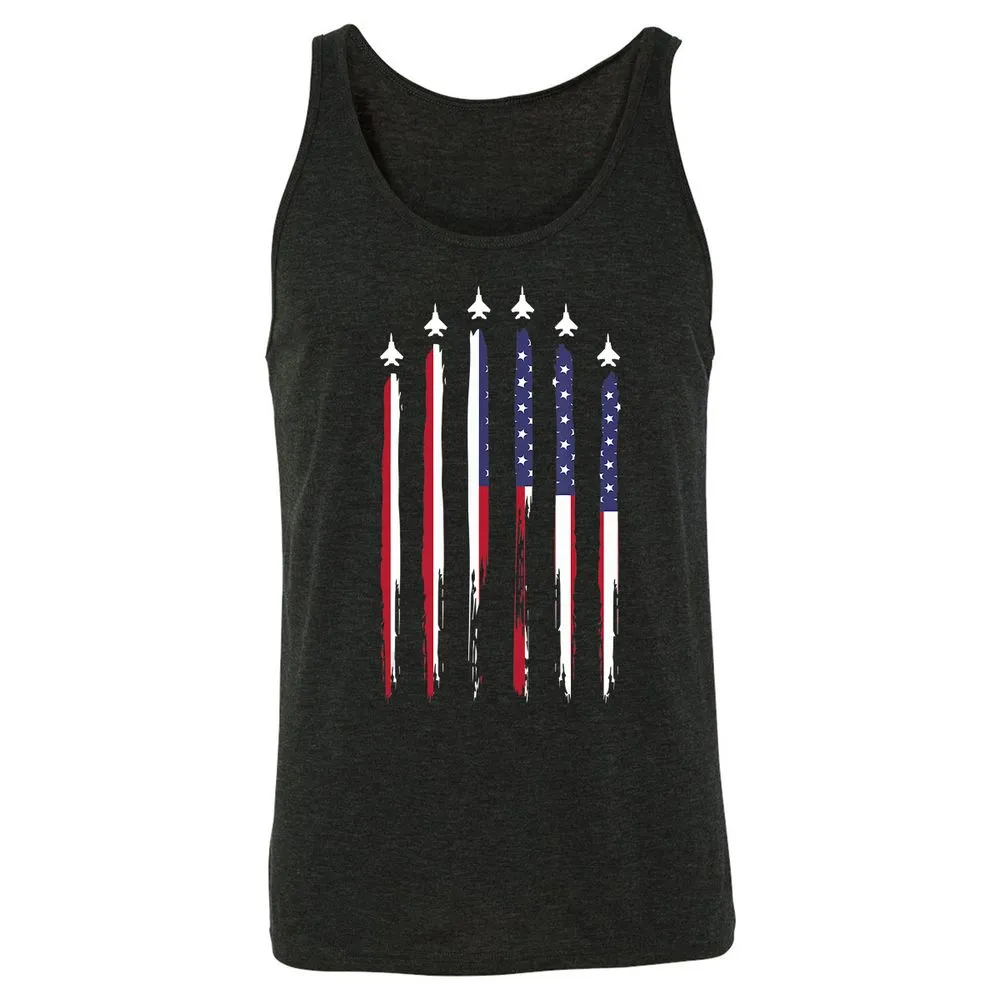 Unisex Jersey Tank - R2PBZ1UG - Charcoal Black Triblend - 5