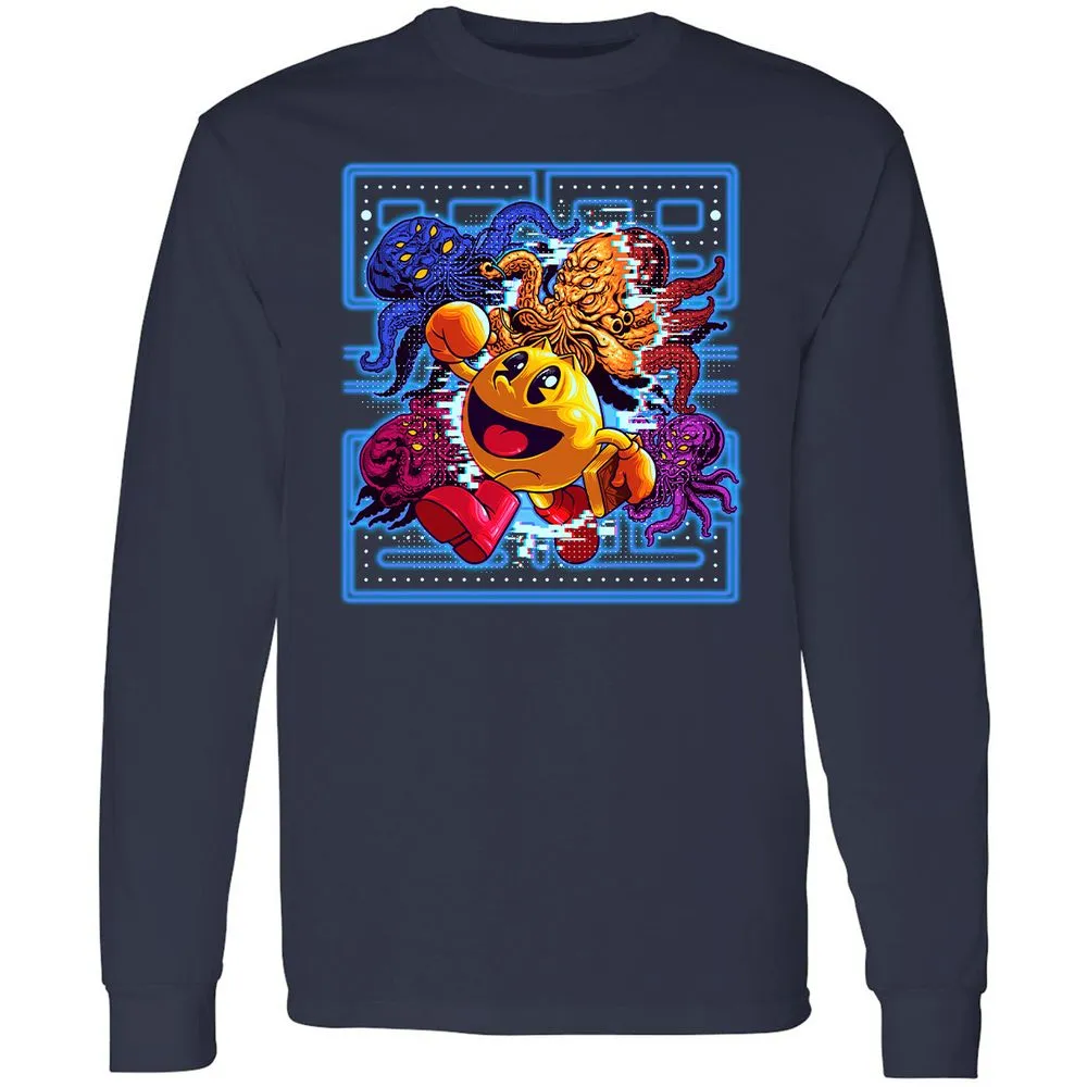 Long Sleeve T-Shirt - 4GPC768Q - Navy - 2