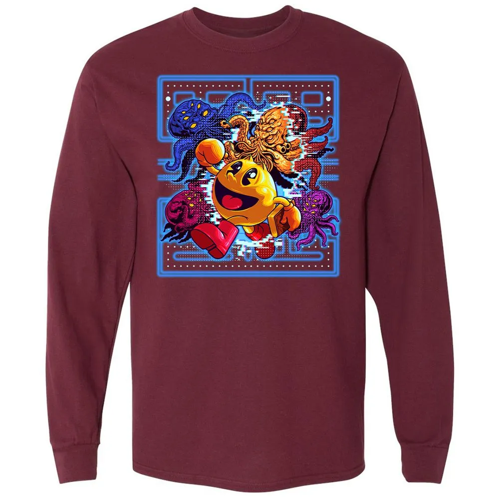 Long Sleeve T-Shirt - 4GPC768Q - Maroon - 11