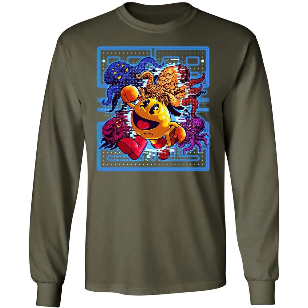 Long Sleeve T-Shirt - 4GPC768Q - Military Green - 16