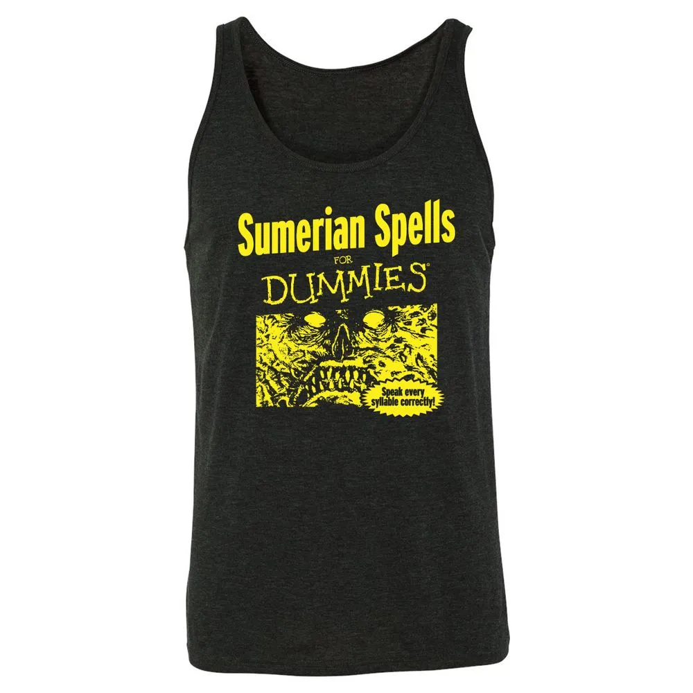 Unisex Jersey Tank - APTB4DY6 - Charcoal Black Triblend - 5