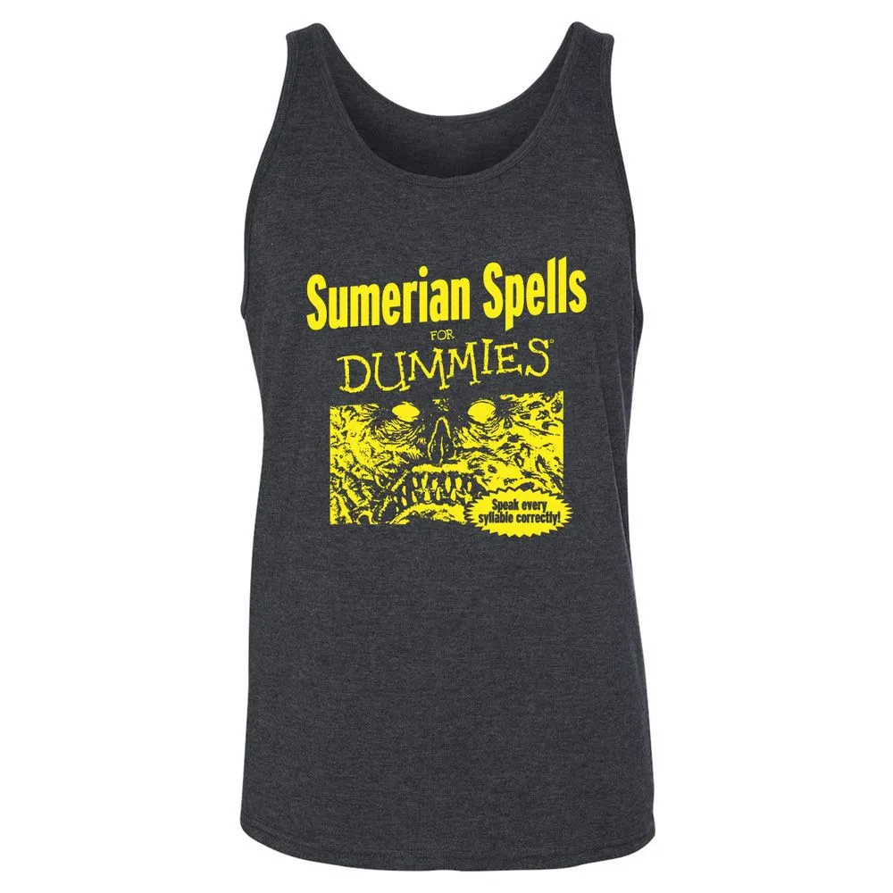 Unisex Jersey Tank - APTB4DY6 - Dark Grey Heather - 6
