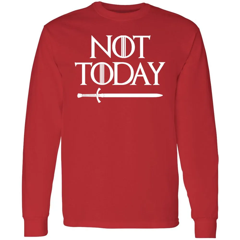 Long Sleeve T-Shirt - C67RZS65 - Red - 14
