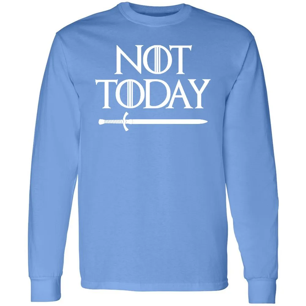 Long Sleeve T-Shirt - C67RZS65 - Carolina Blue - 12