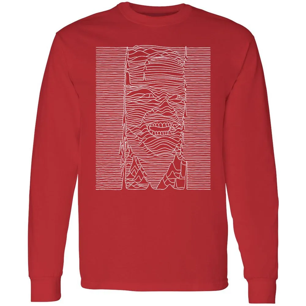 Long Sleeve T-Shirt - XEKU4ACM - Red - 14