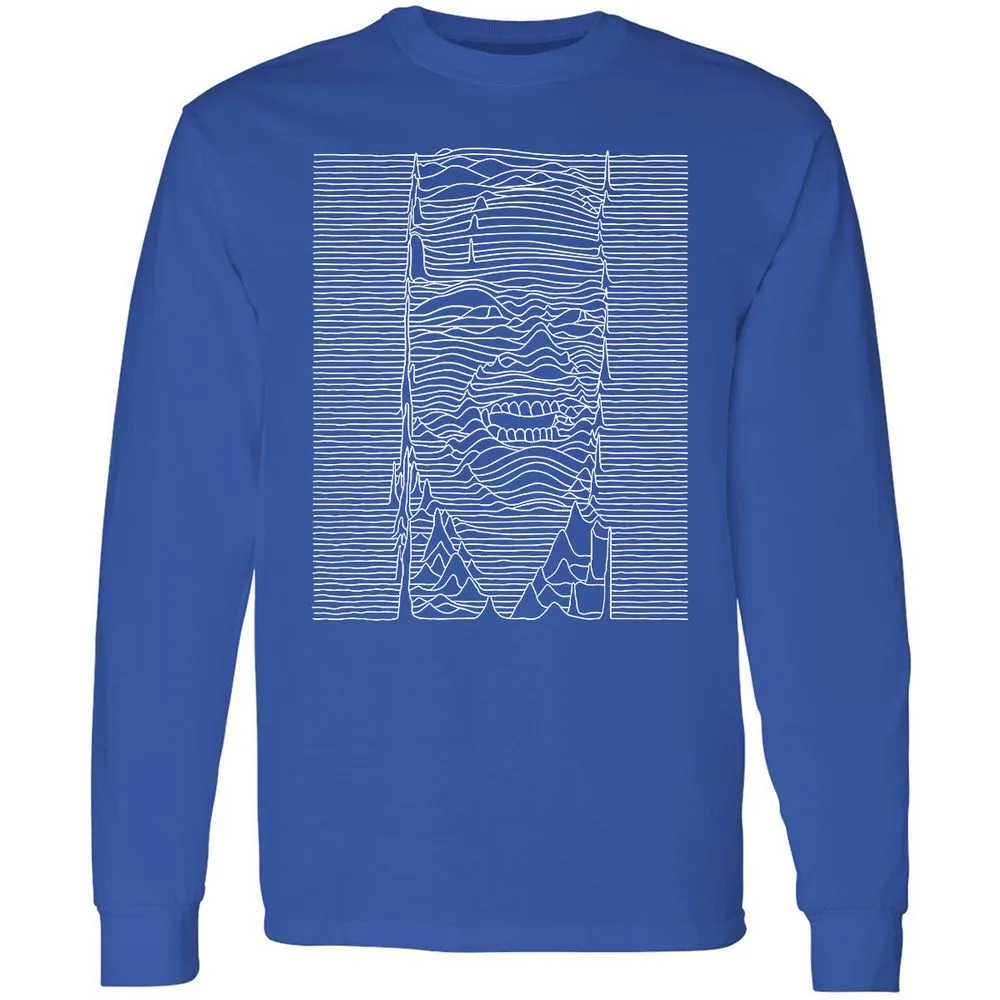 Long Sleeve T-Shirt - XEKU4ACM - Royal - 8