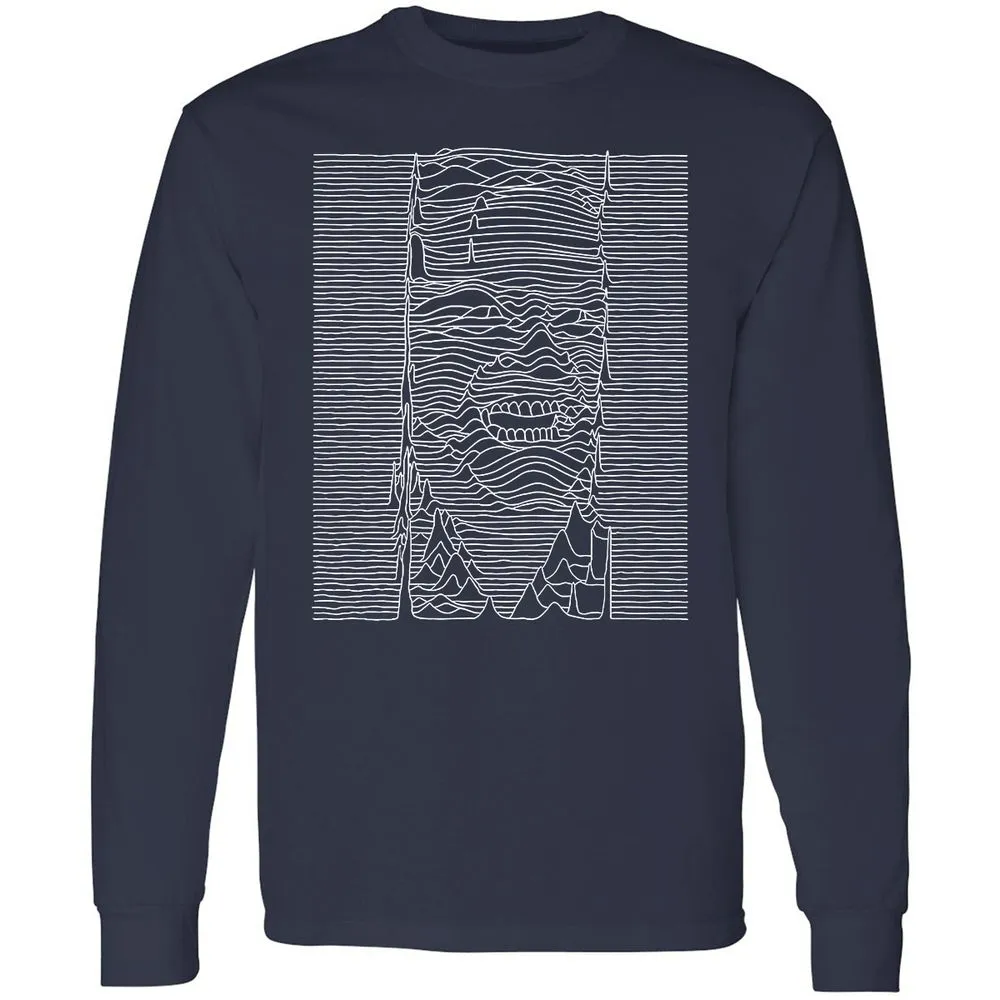 Long Sleeve T-Shirt - XEKU4ACM - Navy - 2