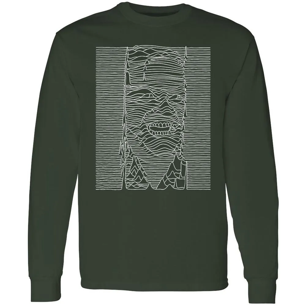 Long Sleeve T-Shirt - XEKU4ACM - Forest Green - 4