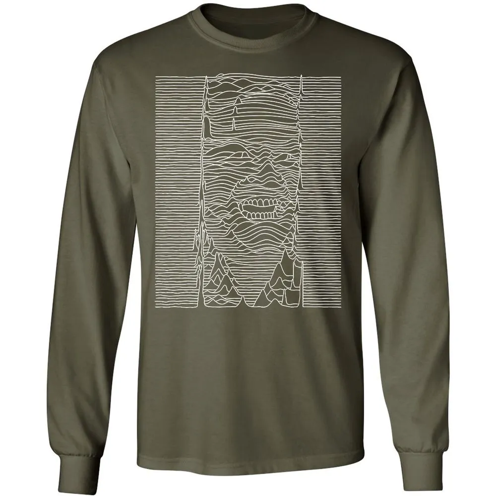 Long Sleeve T-Shirt - XEKU4ACM - Military Green - 16