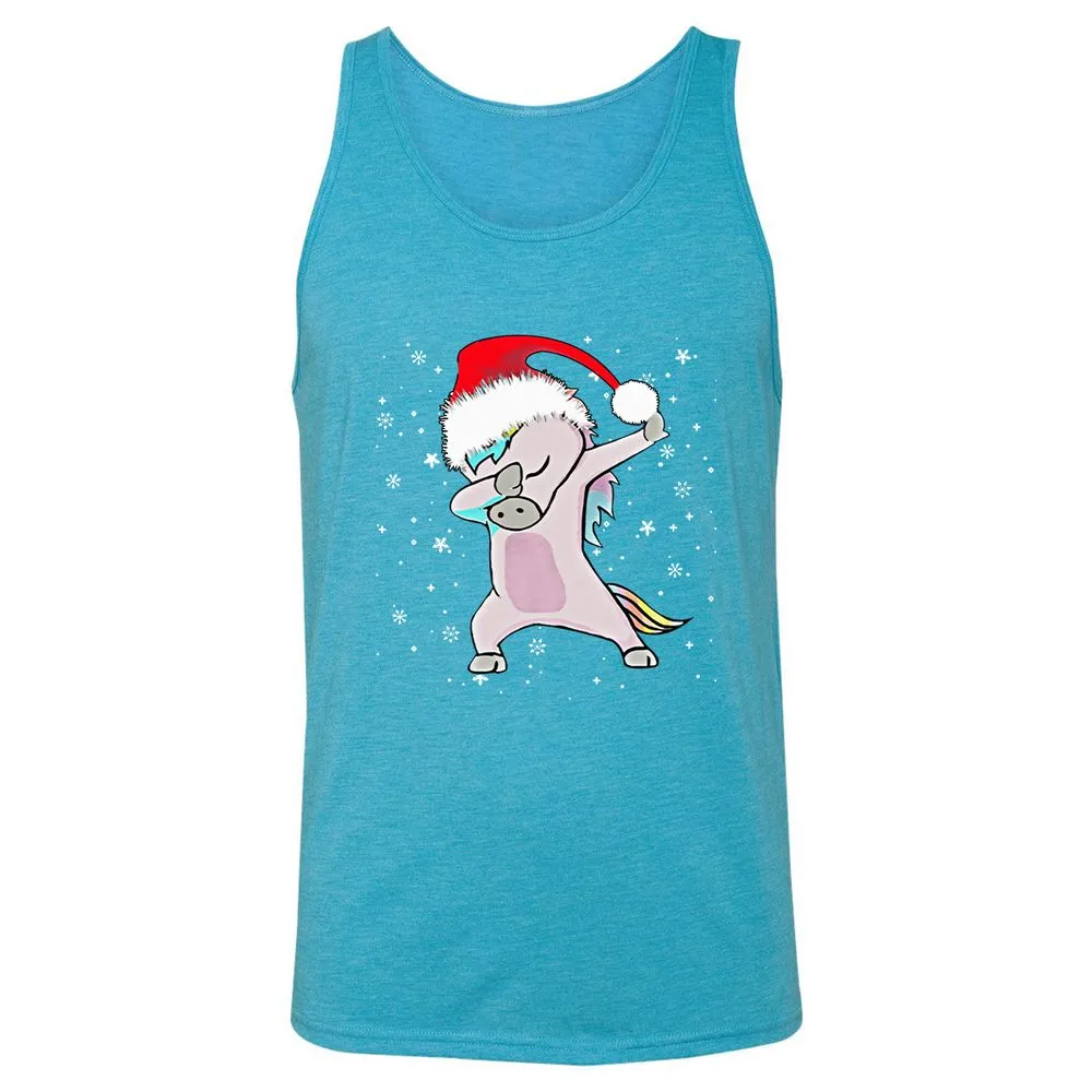 Unisex Jersey Tank - 6ZQLA3K5 - Aqua Triblend - 3