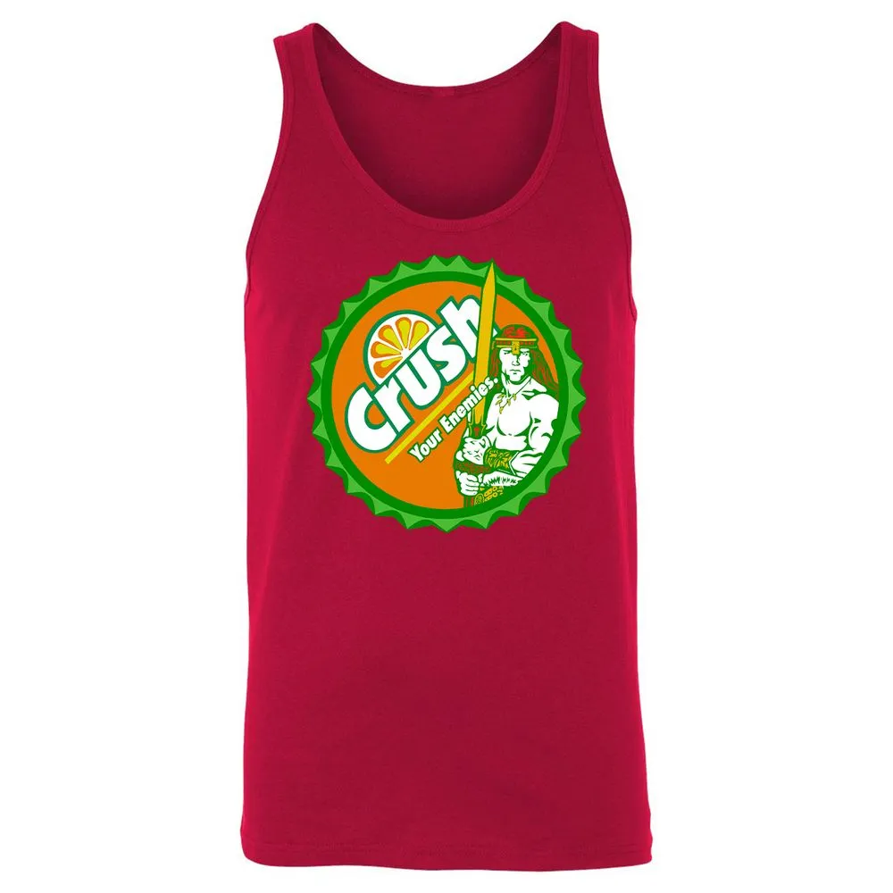 Unisex Jersey Tank - CSMGDKE7 - Red - 11
