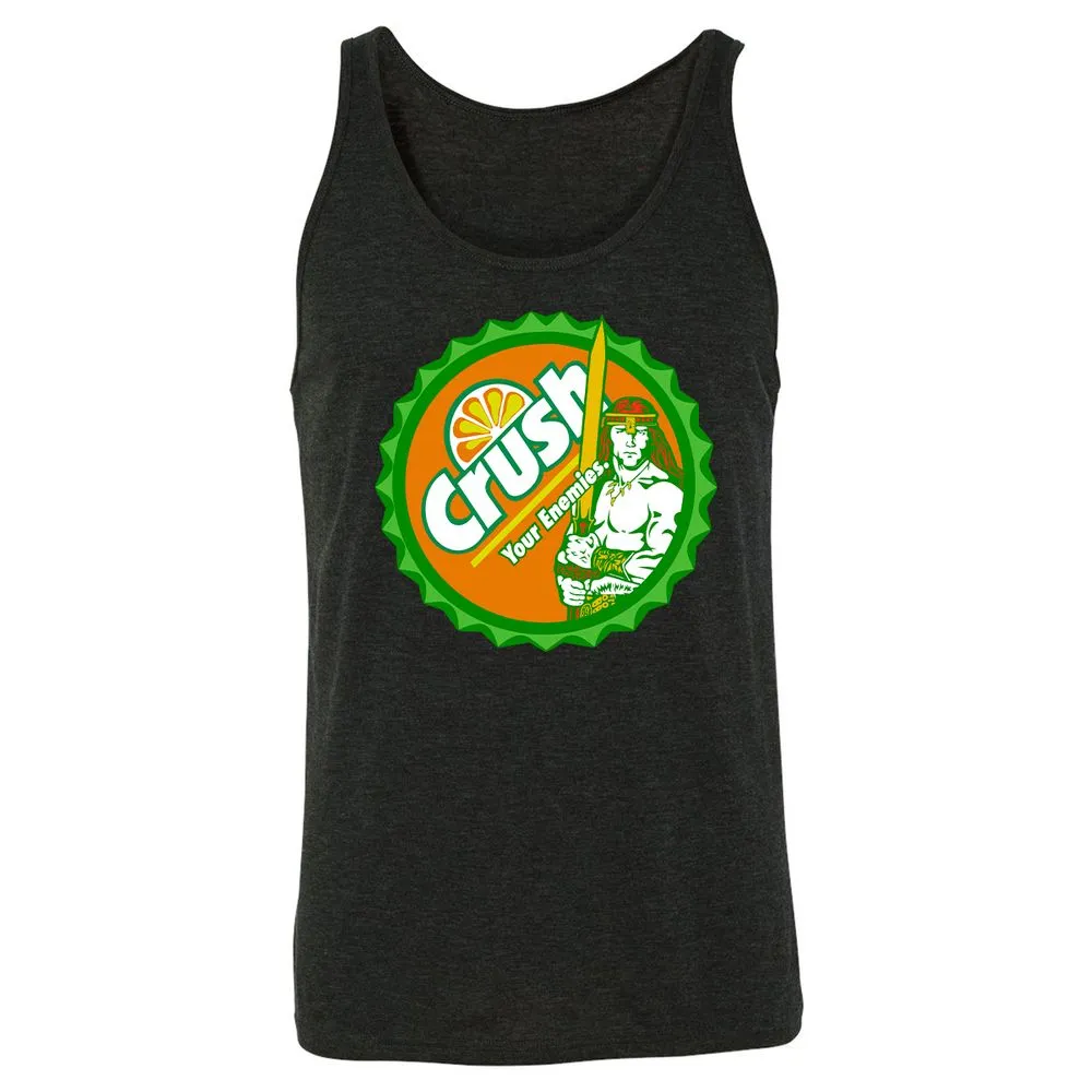 Unisex Jersey Tank - CSMGDKE7 - Charcoal Black Triblend - 5
