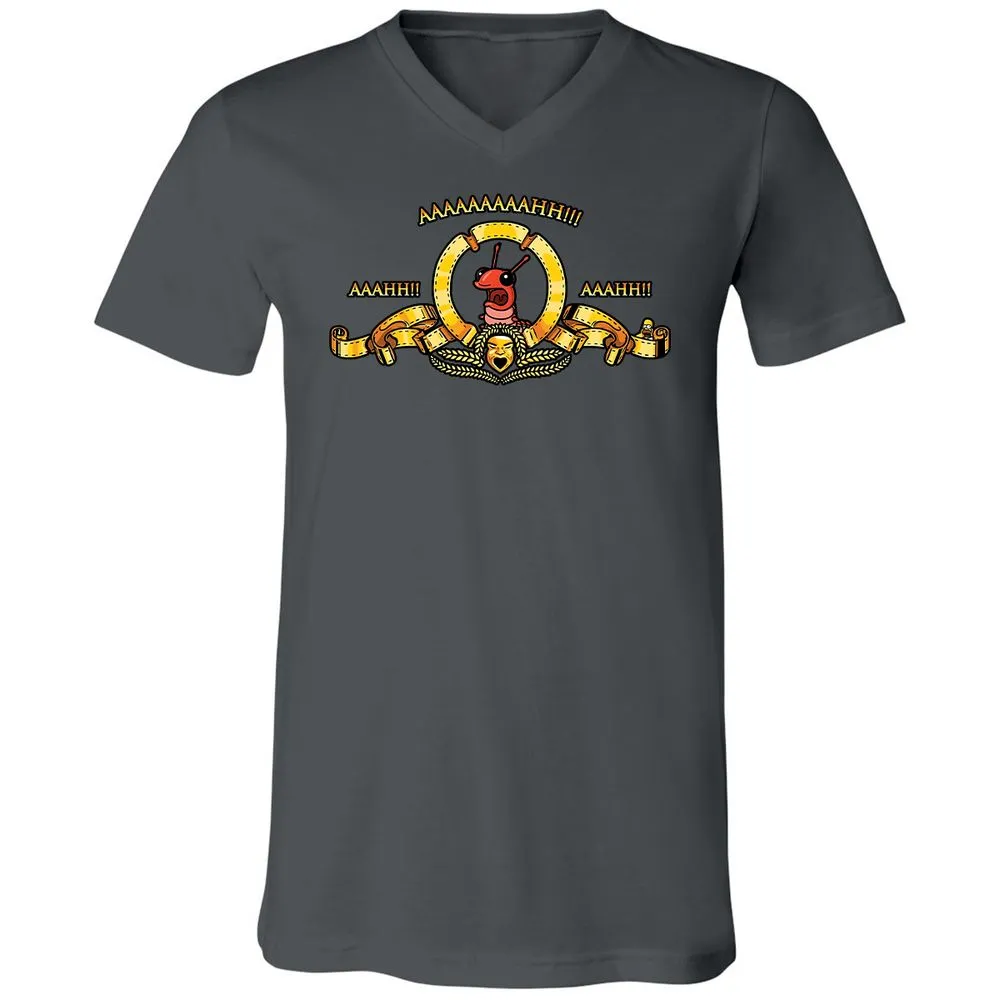 Unisex V-Neck T-Shirt - A257GX3S - Asphalt - 12